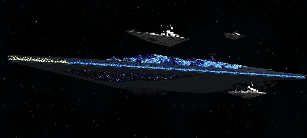 Super Star Destroyer paper model Zealot